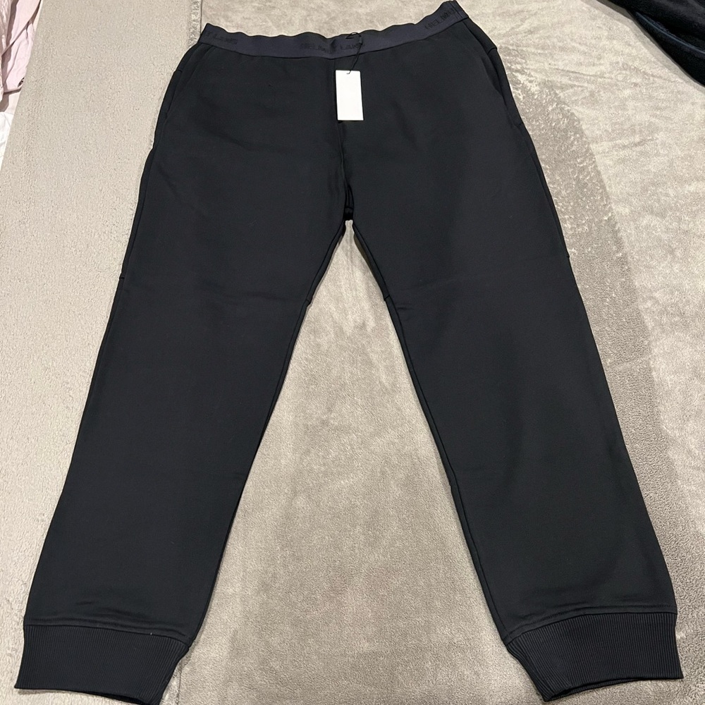 HELMUT LANG  logo elastic sweatpants